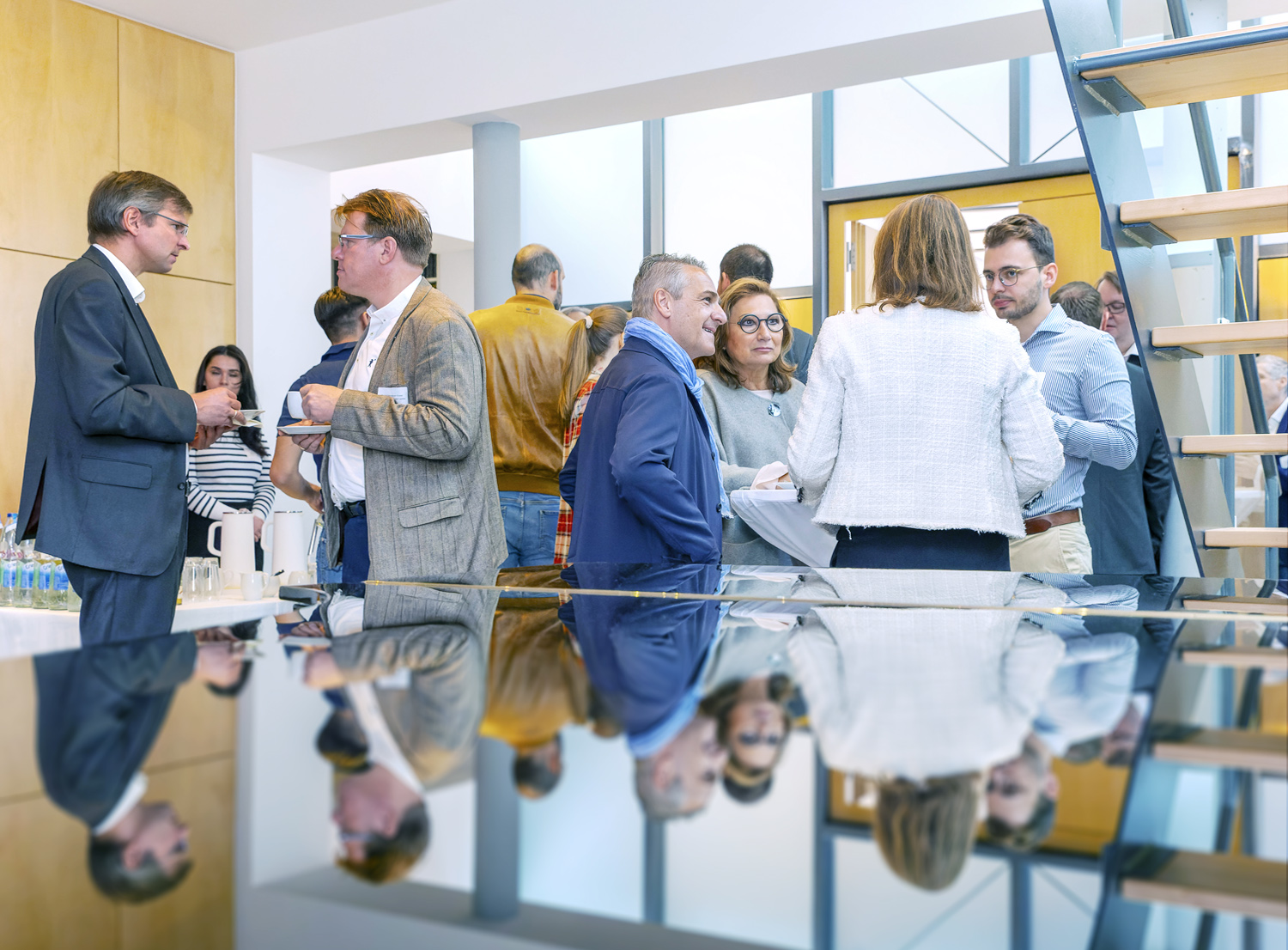 Netzwerken beim Breakfast Talk 27