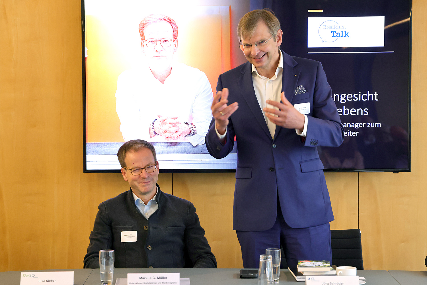 37. Breakfast Talk mit Markus C. Müller